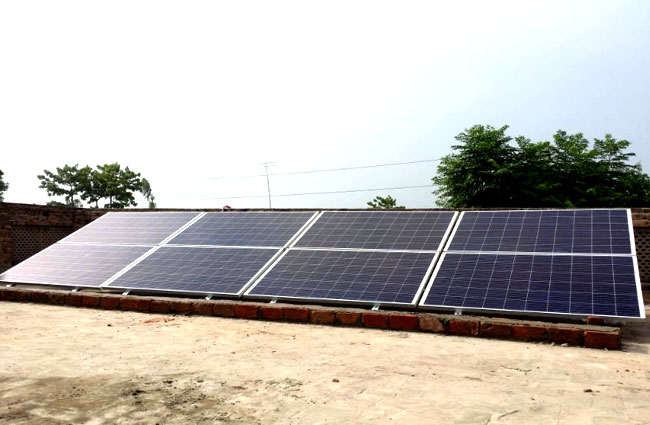 Solar Panel for Electricity generation