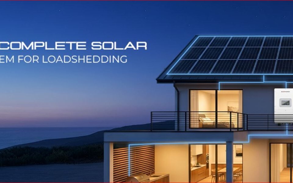 build a complete solar system in pakistan