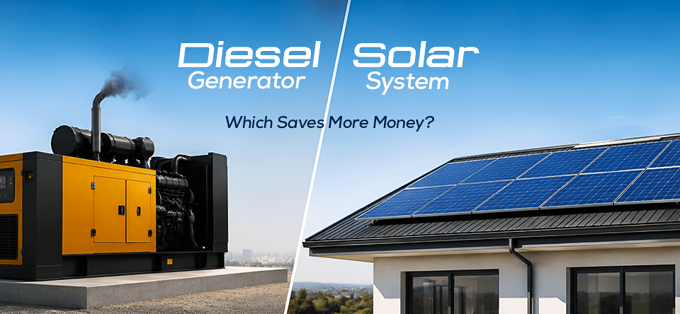 Diesel Generator vs Solar System – Which Saves More Money? 10 Diesel Generator