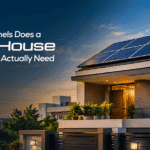 5 marla house solar panels