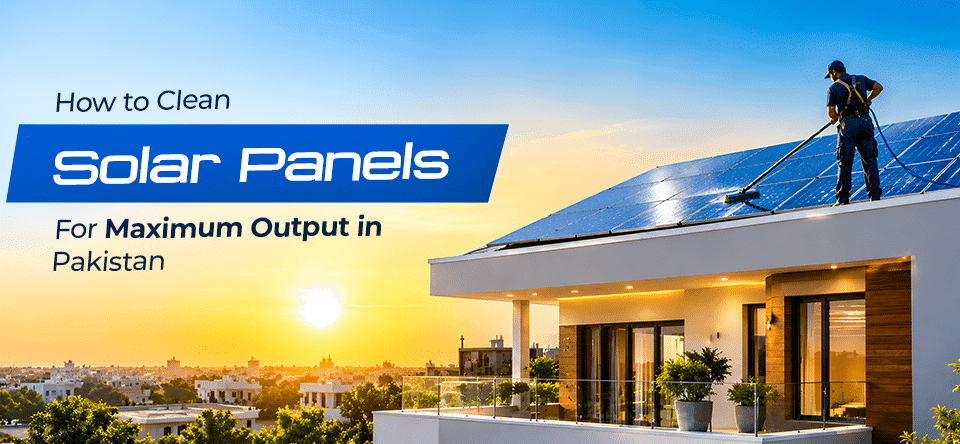 How to Clean Solar Panels for Maximum Output in Pakistan